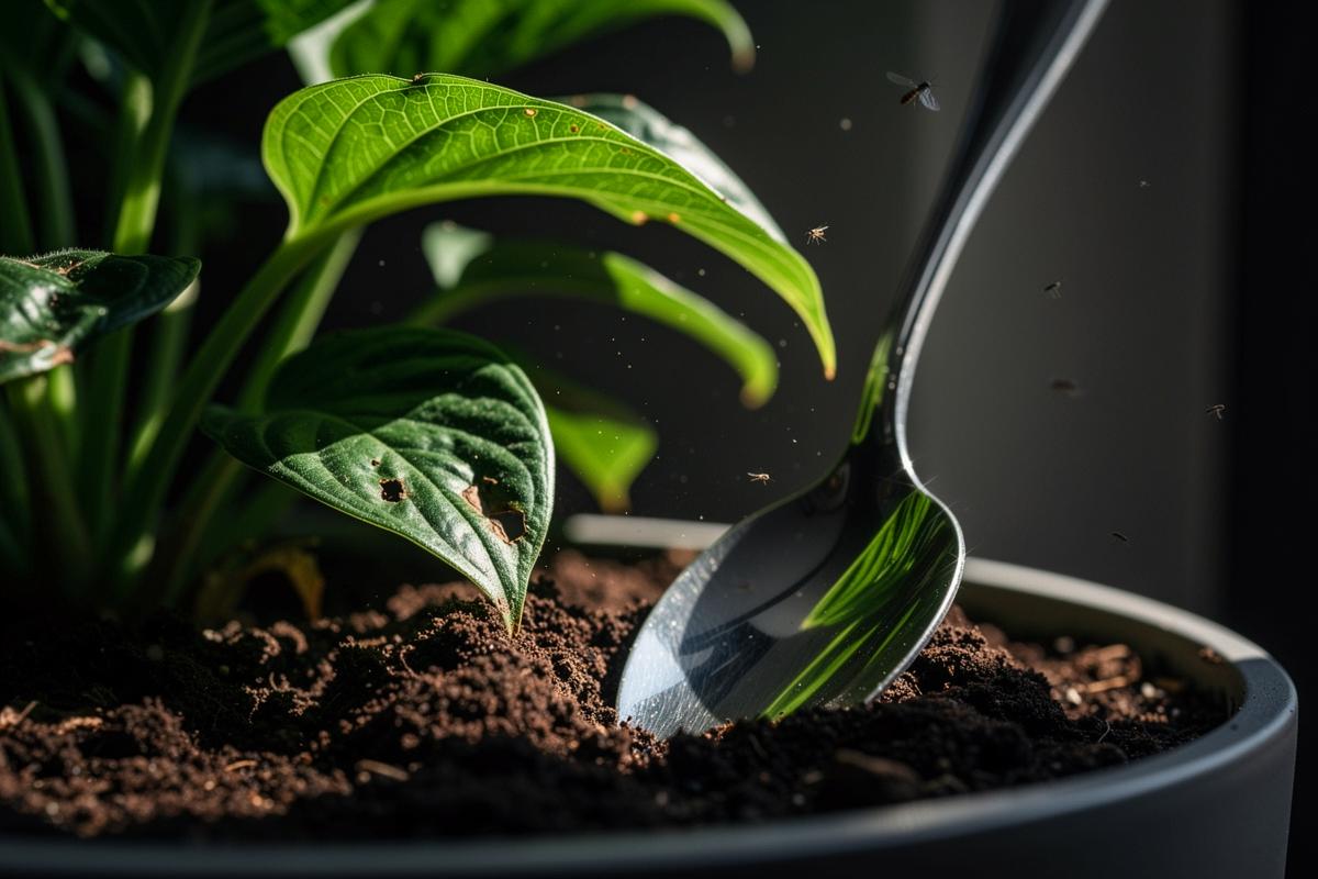 Immer mehr Leute stecken Löffel in ihre Blumentöpfe, ein Gärtner erklärt warum
