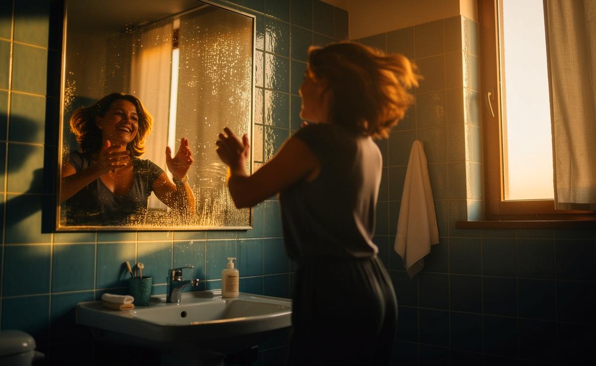 Immer mehr Menschen machen ein Ritual aus dem morgendlichen Spiegeltanz, Psychologen enthüllen warum